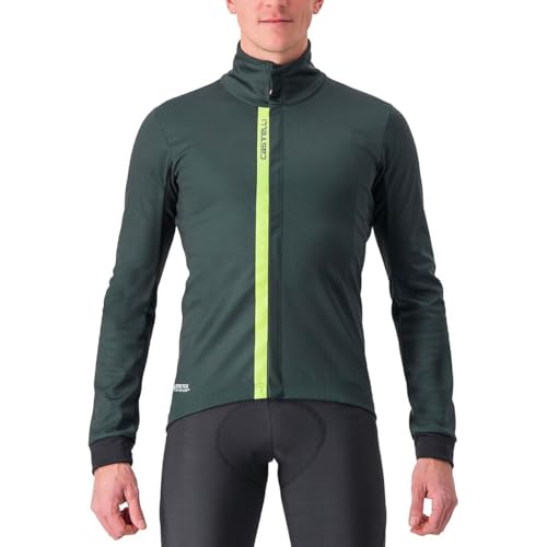 Castelli Entrata Chaqueta M Hombre Verde miniatura 1