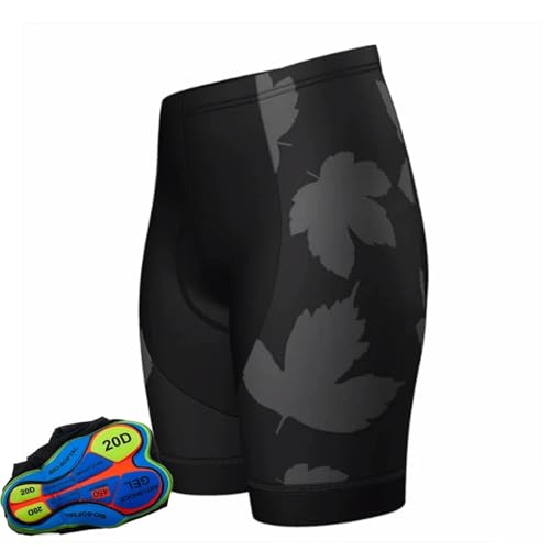Shorts de ciclismo unisex acolchados con gel 20D miniatura 1