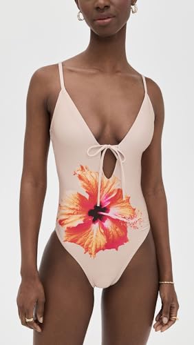 Good American Women's Satin Deep Dive One Piece2