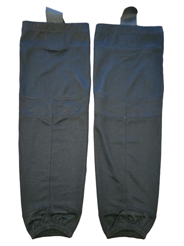 Image of GameWear SK6500 Pro Series Hockey Socks, Textured Polyester, Single-Tone Design, Black