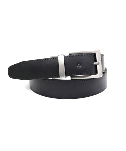 Image of Levi Strauss Signature - Premium Leather Reversible Belt for Men for Jeans, Work, Dress & Casual pants | Cinturon Para Hombre