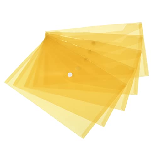 Pochettes transparentes A5 YOKIVE boutons-pression lot de 12