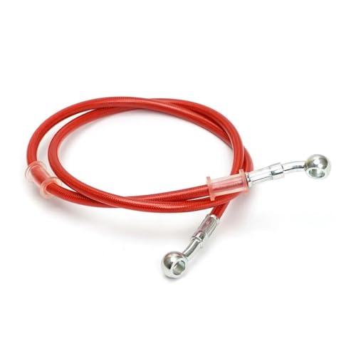 Durite de frein hydraulique tressée 10mm raccord banjo 28° flexible moto 400-2400mm
