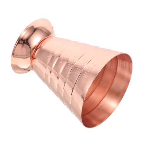 FONDOTIN Jigger De Cóctel De Acero Inoxidable Medidor Japonés Para Bartenders Taza Medidora Para Cócteles y Bebidas Accesorio De Bar Duradero y Fácil De Limpiar