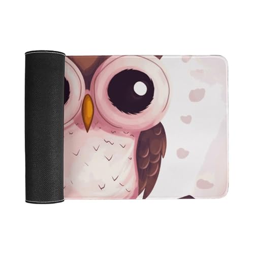 Cute Owl Desk Pad Large Desk Protector Blotter Mat miniatura 3