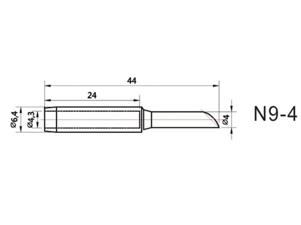Velleman BITC220/4 Replacement Head for VTSS220 Oblique - Image 2