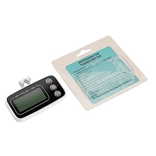 Brifit Fridge Thermometer, Digital Refrigerator Freezer Thermometer with Large LCD Display, Min/Max Function, 3 Support Methods, °C/°F Convertible for Home, Restaurants, Bars (2 Pack) - Image 9