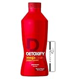 Couger Detox Premium Cleanse – Tropical Flavor – 32 oz – Herbal Detox Drink – with Couger Card Gift Bundle