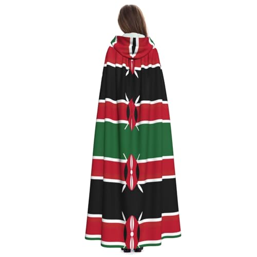 Cape médiévale à capuche Kenya idée cadeau original mixte - 3
