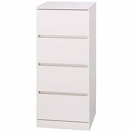 アイリスオーヤマ 木製チェスト シンプル 引き出し ウッドチェスト WCH-390 オフホワイト