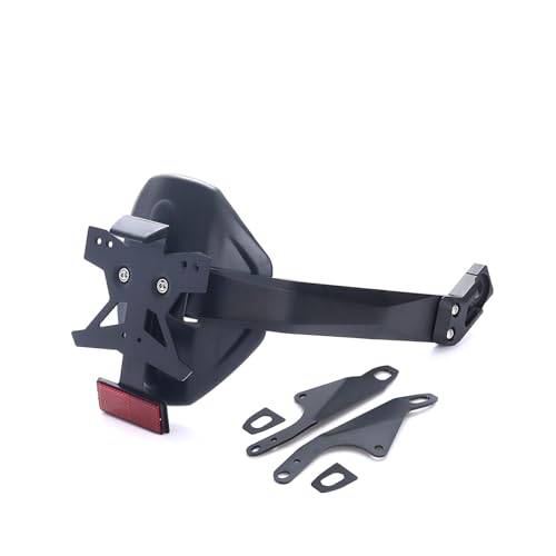 Support de plaque d'immatriculation pour CB650R 2021-2023 avec garde-boue arrière noir mat