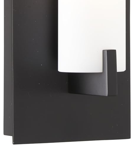 Image of GEORGE KOVACS P5040-66A Kovacs Wall Sconce, 2-Light, 120 Total Watts, 13.25-in H x 4.75-in W, Coal Black