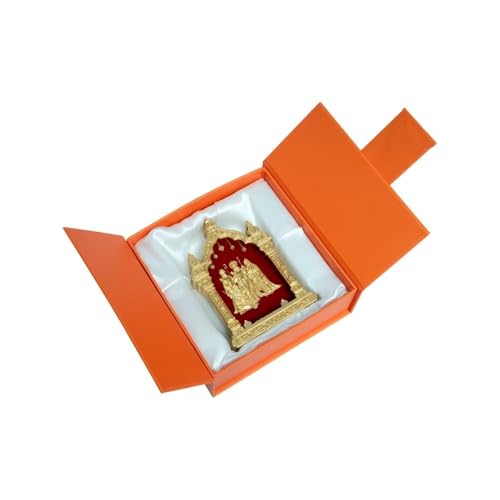 Image of EKA Temple Series Ramdarbar Tabletop |Gold Foil | Ram Sita Lakshman Hanuman Showpiece for Home Temple, Pooja Room & Office Decor | Diwali, Housewarming & Spiritual Gift (9cm x 4cm x 11cm)