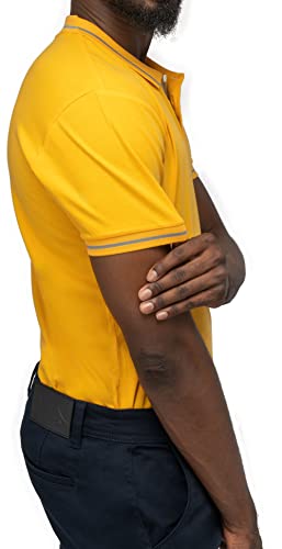 X RAY Men's Polo Shirts Short Sleeve, Slim Performance Stretch Cotton Golf Polos for Men2
