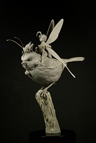 Figura de resina sin armar 1:32 niño fantasía antigua miniatura 2