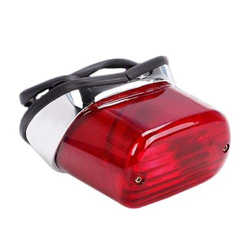 Feu arrière de frein moto haute visibilité rouge Virago XV250 XV400