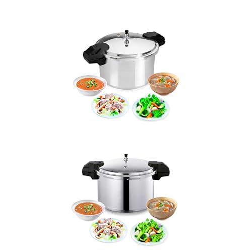 El Mejor Listado de Olla de presion t fal 12 litros los más recomendados. 41 Tefal Olla Express Aluminio 12L YL307LA7 5 Sistemas Seguridad + Olla Express 15L YL307LA10