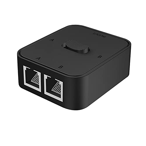 Image of Gigabit Network Switch 2 Port Portable Power Free LAN Hub for Computer