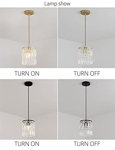 Cristal nordique LED pendentif lumière suspendue pour loft