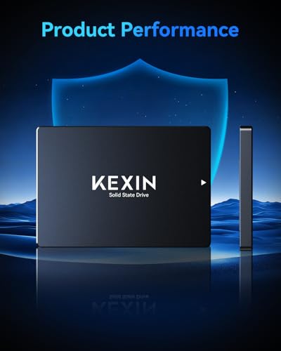 Image of KEXIN SSD 128GB SATA III 2.5-Inch Internal Solid State Drive up to 450MB /s 3D NAND Flash for Laptop PC Storage and Upgrade - Black