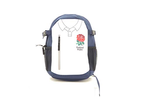 USP England RFU Rugby Official Licensed Shirt Design Team Kit Multi Compartment Mochila
