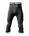 Sports Course d'entraînement de Basket-Ball Accident Leggings Pantalon de Ski de sécurité de Protection des Genoux Pantalon de Patinage de Gym 3/4 3XL (Color : Black, Size : M)