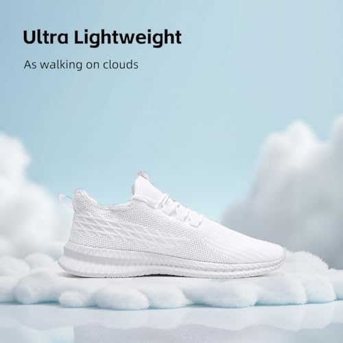 Mens Running Shoes Slip On Walking Sneakers Tennis Gym Shoes Casual Road Fashion Breathable Lightweight Workout Sport3