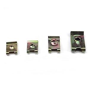 Cabilock 170-teiliges U-Clips Set für Verkleidungsteile