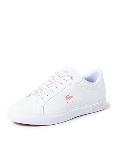 Lacoste Powercourt 222 4 SFA, Zapatillas Deportivas Mujer, Wht, 38 EU