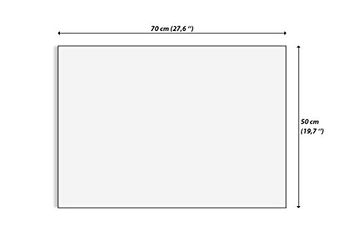 Schilderij op glas - Print Wandschilderij - stoom water laden - 70x50cm - Glass Print Schilderij - Wandafbeelding… - Image 5