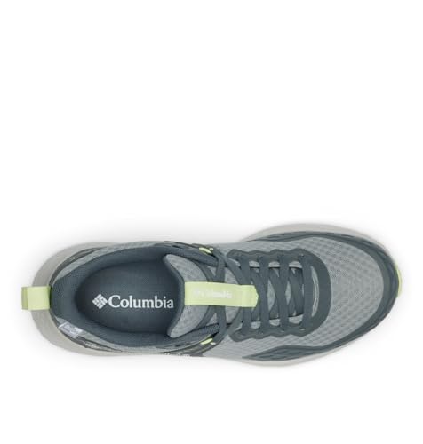 Columbia Women's Konos TRS Outdry Waterproof Shoe, Monument/Spring Yellow, 8