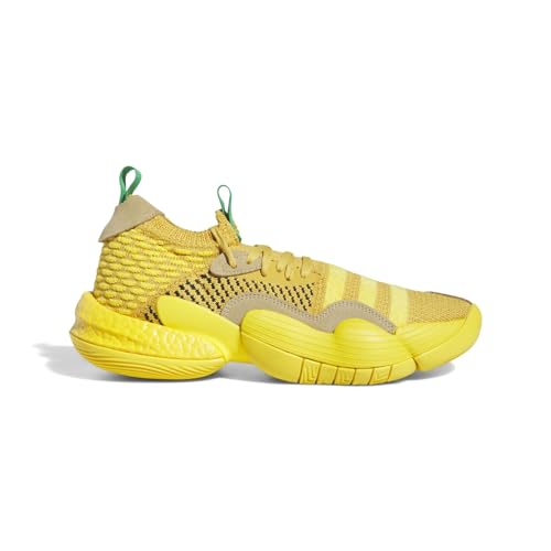 adidas Mens Trae 2 Basketball Sneakers Shoes - Yellow - Size 9.5 M