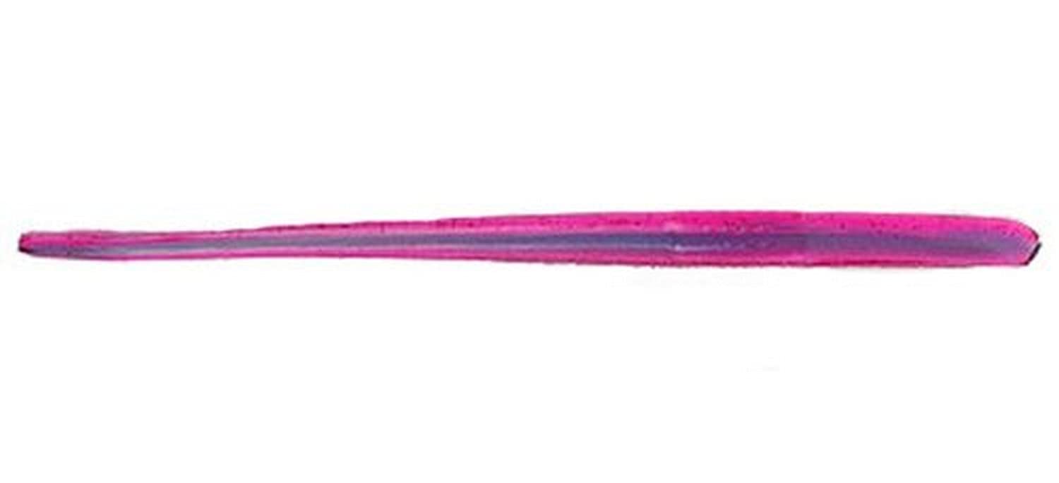 Roboworm Straight Tail Worm Bait (Morning Dawn/Red Flake, 7-Inch) โ image 1