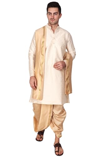 Rameshwaram Fabrics Traditional Men's Ethnic Wear, Elegant Dhoti ...
