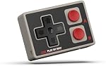 IINE Mini Controller for iPhone/iPad/Android, Portable Wireless Controller for TikTok Scrolling, E-book Page Turning, Music Control, PPT Clicker, Selfie Shutter, with Wrist Strap (Grey)
