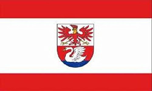 U24 Drapeau Prenzlau - Qualité Supérieure - 100 X 150 Cm