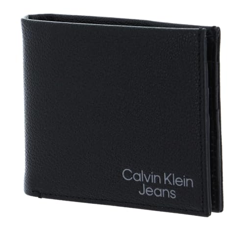 Calvin Klein Micro Pebble Bifold Black : le cadeau masculin intemporel et chic