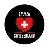 Zoom IMG-2 switzerland flag heart emmen city
