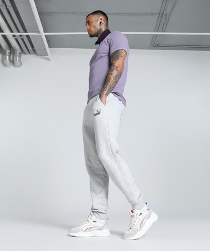Image of Puma Men's Regular Fit Mid Rise Track Pant
