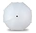 Sombrilla universal para cochecitos y sillas de paseo deportivas, paraguas con soporte universal, protección UV 50+, color blanco
