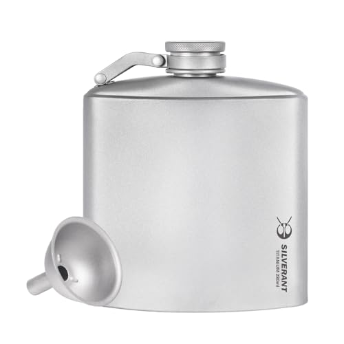 SILVERANT Titanium Flask