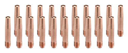 SÜA - Tapered Contact Tips - Compatible with Lincoln/Magnum 200 to 400 and Tweco #2 to #4 Guns - Size: 0.045'' (1.2 mm) - Model: 14T-45 - (20 PACK)