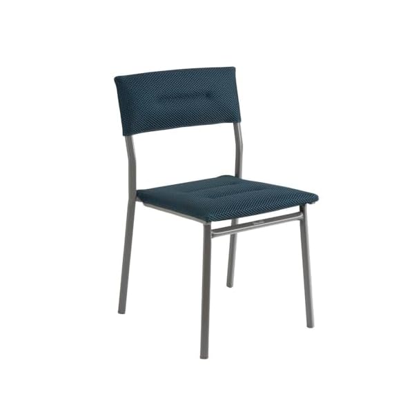 Gartenstuhl Oron mit BeComfort Bezug Tiefblau
