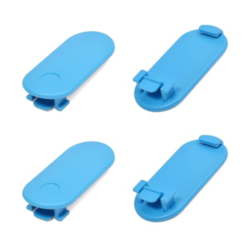 YNIBST Replacement PMLN7438AR Belt Clip for Walkie Talkie, Back Clip for Motorola Talkabout T6 T7 T100 T107 T265 T280 T800 Two Way Radios (Blue,4 Pcs)