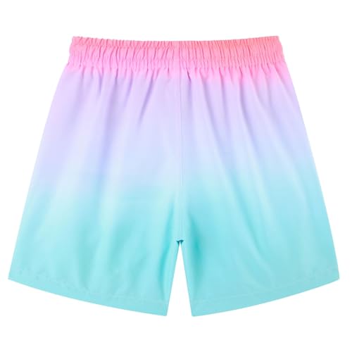 Image of Cozople Boys Swim Trunks Compression Liner Swim Shorts Quick Dry Bathing Suit with Boxer Brief Swimwear 2-20T