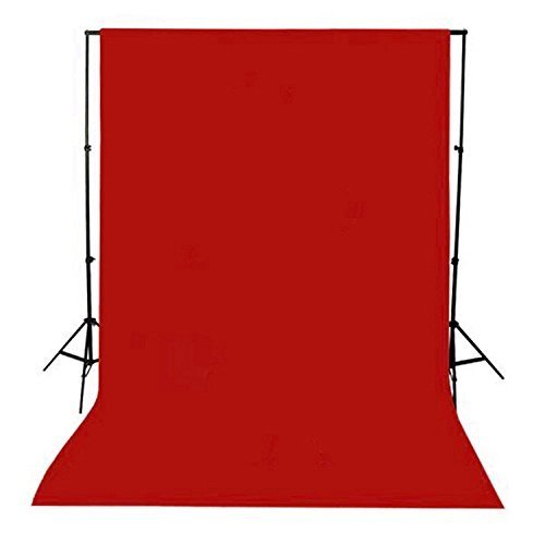 Image of GiftMax 8 x10 FT Red Color LEKERA Backdrop Photo Light Studio Photography Background (Red Cloth)