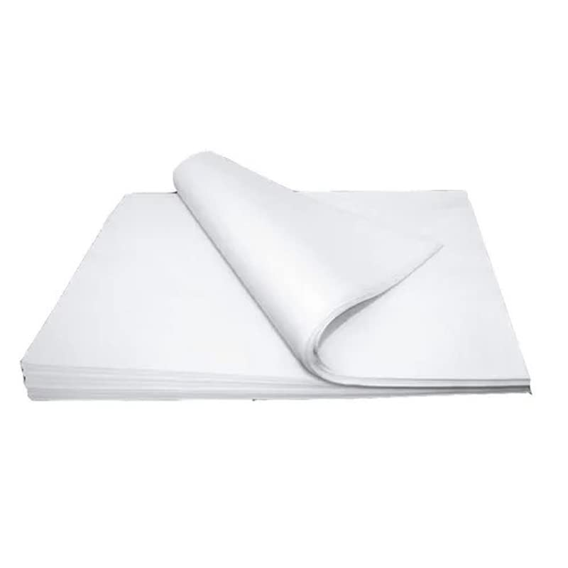Hiperlimpieza 500 Manteles Individuales para Bares, Cafeterías y Restaurantes, Celulosa, Color Blanco, 100 x 100 cm