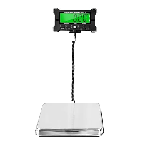 Báscula postal digital RXJPASD 120kg/200kg acero inoxidable miniatura 2