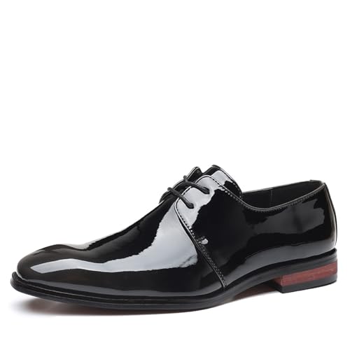 Fashion Pointed Toe Oxford Shoes Business Oxford Shoes Fashion Slip-On Round Toe Casual Work Office Comfortable Business Shoes
