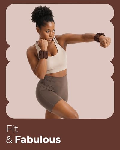 Image of Pilates Weight | Wrist & Ankle Weights for Women | Weighted Bangles | 1LB / 2LB Each (Set of 2)